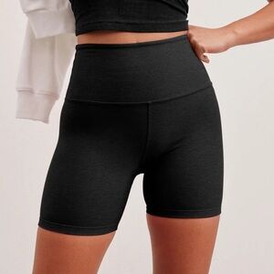 Beyond Yoga Spacedye Keep Pace Biker Short | Size Small | Black